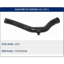 Master M2207 Radyator Hortumu Ust 7700793249