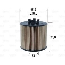 Valeo 586598 Yag Filtresi 03C115562 03C115577A 3C115562