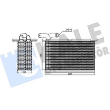 Kale 354520 Turbo Radyatoru 03C145749B 03F145749B 03F145749C