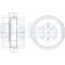 Delphi BF169 Fren Kampanasi 424724 477501615A 91509908