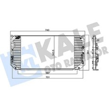 Kale 345820 Klima Radyatoru 8846012460 94855107