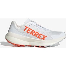 adidas Terrex Agravic Speed Arazi Kadın Beyaz Koşu Ayakkabısı.-