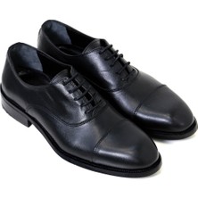 Velvarde Eva Model Neolit Taban Siyah Ayakkabı