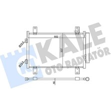 Kale 345350 Klima Radyatoru 1347842080 6455EC