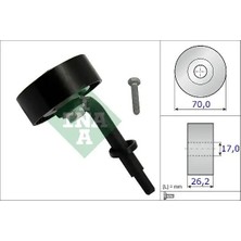 Ina 531078310 Alternator Gergi Bilyasi 11287786881 11287807021