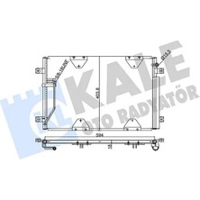 Kale 354075 Klima Radyatoru 9531065D20 9531065D21 9531065D22