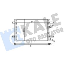 Kale 376000 Klima Radyatoru 1008274 1009526 1015261