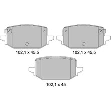 Fren Balata Arka Nıssan Qashqaı Iıı (J12) 1.3 Dıg-T 2021- / Renault Kangoo 2021- 440609529R