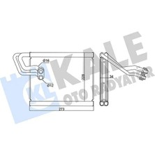Kale 416940 Klima Radyatoru 971391J000