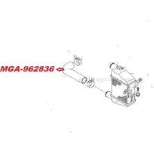 MGA 962836 Turbo Hortumu 282732A501