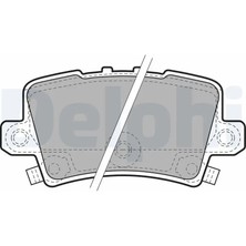 Delphi LP1971 Arka Fren Balatasi 43022SMGE00 43022SMGE01 43022SMGE02