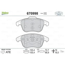 Valeo 670998 On Fren Balatasi 1617273380 1647862580 1647874080