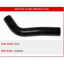 Master M0010 Radyator Hortumu Alt 4338483