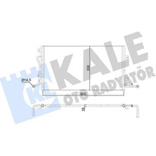 Kale 350585 Klima Radyatoru 2S6519710BB