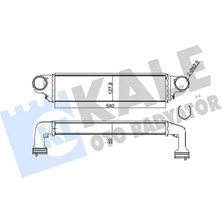 Kale 344805 Turbo Radyatoru 17517789793 17517793370