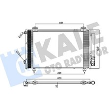 Kale 383300 Klima Radyatoru 8845002150 8845002170 8845012230