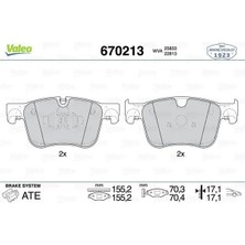 Valeo 670213 On Fren Balatasi 1623162380 1636925480 1667817080