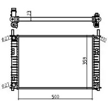 MGA 80245 Motor Radyatoru 4S6H8005CA