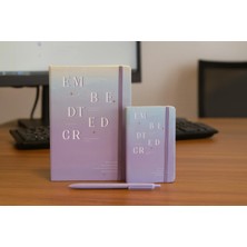 Evistro 2 Adet Ajanda Çizgili Not Defteri-Uçlu Kalem Hediyeli Embedtedcr