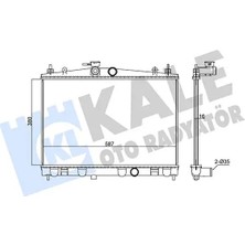 Kale 348005 Motor Radyatoru 214101FD0A 214101FD5A 21410BA60A