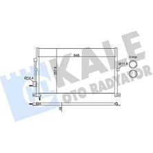 Kale 345375 Klima Radyatoru 1116809 1142333 1232914
