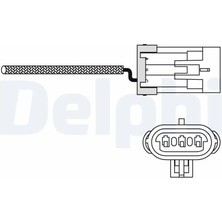 Delphi ES1098812B1 Oksijen Sensoru 25133396 25133607 25163613