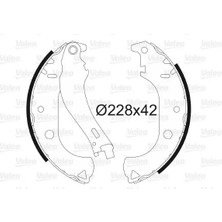 Valeo 562806 Arka Fren Balatasi 7082149 7083041 77362453