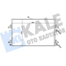 Kale 345290 Klima Radyatoru 8200033733