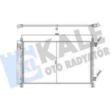 Kale 357890 Klima Radyatoru 921002A 921003A 921004BA0A