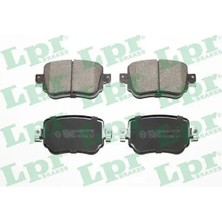 LPR 05P1986 Arka Fren Balatasi 2K5698451A 2K5698451B 2K5698451C