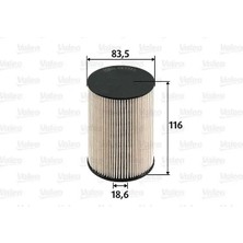 Valeo 587919 Yakit Filtresi 1K0127434B