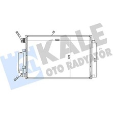 Kale 388600 Klima Radyatoru 92100JD200 92100JD20A