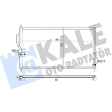 Kale 380500 Klima Radyatoru 80110S10003 80110ST7003 80110ST7A21