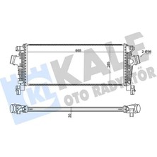Kale 350925 Turbo Radyatoru 1302216 13330387
