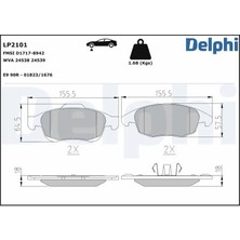 Delphi LP2101 On Fren Balatasi 1611838580 1617272980 1623816280