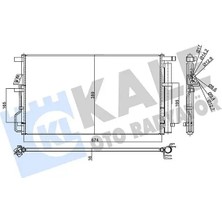 Kale 358015 Klima Radyatoru 97606D3500