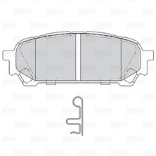 Valeo 670875 Arka Fren Balatasi 26696FE040 26696FE050