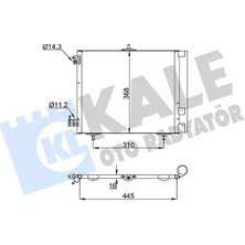 Kale 358440 Klima Radyatoru 3640050 6455AL 6455C2