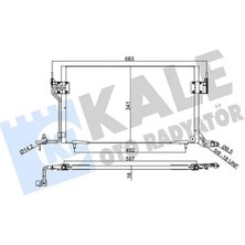 Kale 345210 Klima Radyatoru 6455Q9 6455R0