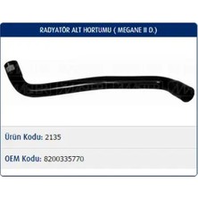 Master M2135 Radyator Hortumu Alt 8200335770