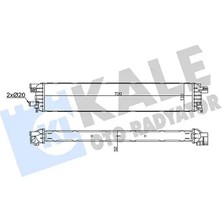 Kale 356335 Turbo Radyatoru 4G0145804 4G0145804A 4G0145804D