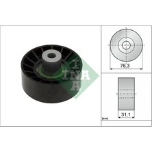 Ina 532077610 Alternator Gergi Bilyasi 1372770 6C1Q6C344AB