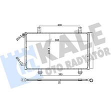 Kale 393900 Klima Radyatoru 71743782 71747380 9531079J00