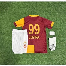 Legent Lady Gâlatâsarâ.y 2025/26 5 Yıldızlı Parçalı Iç Saha Lemina Çocuk Forması 4lü Set