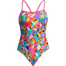Funkita Ss Tou By Tou Kadın Tek Askılı Yüzücü Mayosu
