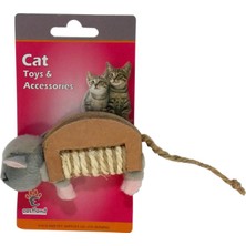 Techmrt Eastland Pelu Hışırtılı Kedı Oyuncağı Fare 10X6 cm