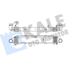 Kale 375670 Turbo Radyatoru A2045000000