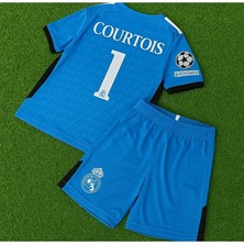 Legent Lady Real Madrid 2022/23 Sezonu Thibaut Courtois Kaleci Çocuk Forması