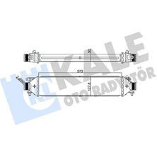 Kale 346400 Turbo Radyatoru 1302225 51783791 51833106