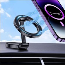 Magsafe Ile Uyumlu Iphone 11 12 13 14 15 Pro Max  Uygun Mıknatıslı Telefon Tutucu  Torpido Üstü